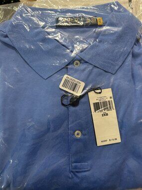 Polo Ralph Lauren Big & Tall Soft Cotton Polo Shirt NWT Harbor Island Blue 2XB